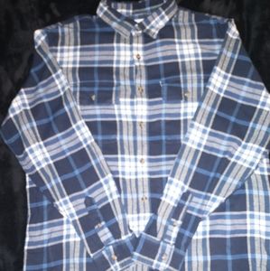 Old navy mens large blue button ups